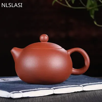 Yixing tea pot purple clay Xishi teapot beauty kettle Raw ore Handmade Tea set authentic Tie Guanyin
