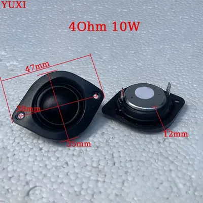 YUXI 1PCS For JBL Flip 6 Generation Silk Film Tweeter 4Ohm 10W Neodymium Speaker Component