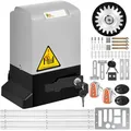VEVOR Porta Garage Drive 600 kg Apriporta Remoto 1300 libbre Apriporta Garage 4M Attuatore Porta Scorrevole con Telecomando