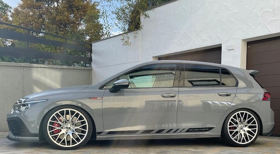 Golf 8 MK8 MK8,5 FL CS45 45 CD Adesivo Completo Clubsport nero 2 pezzi