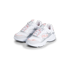 Sneaker FILA "COLLENE LOGO teens", Gr. 39, weiß, silber, Synthetik, Textil, sportlich, Schuhe