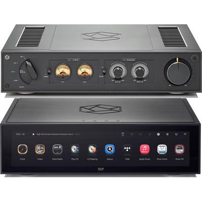 HiFi Rose RA 280 Integrated Amplifier, RS151 Network Streamer (black)