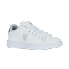 Sneaker K-SWISS "COURT SHIELD II", Gr. 37, weiß (weiß, silber, weiß), Leder, sportlich, Schuhe