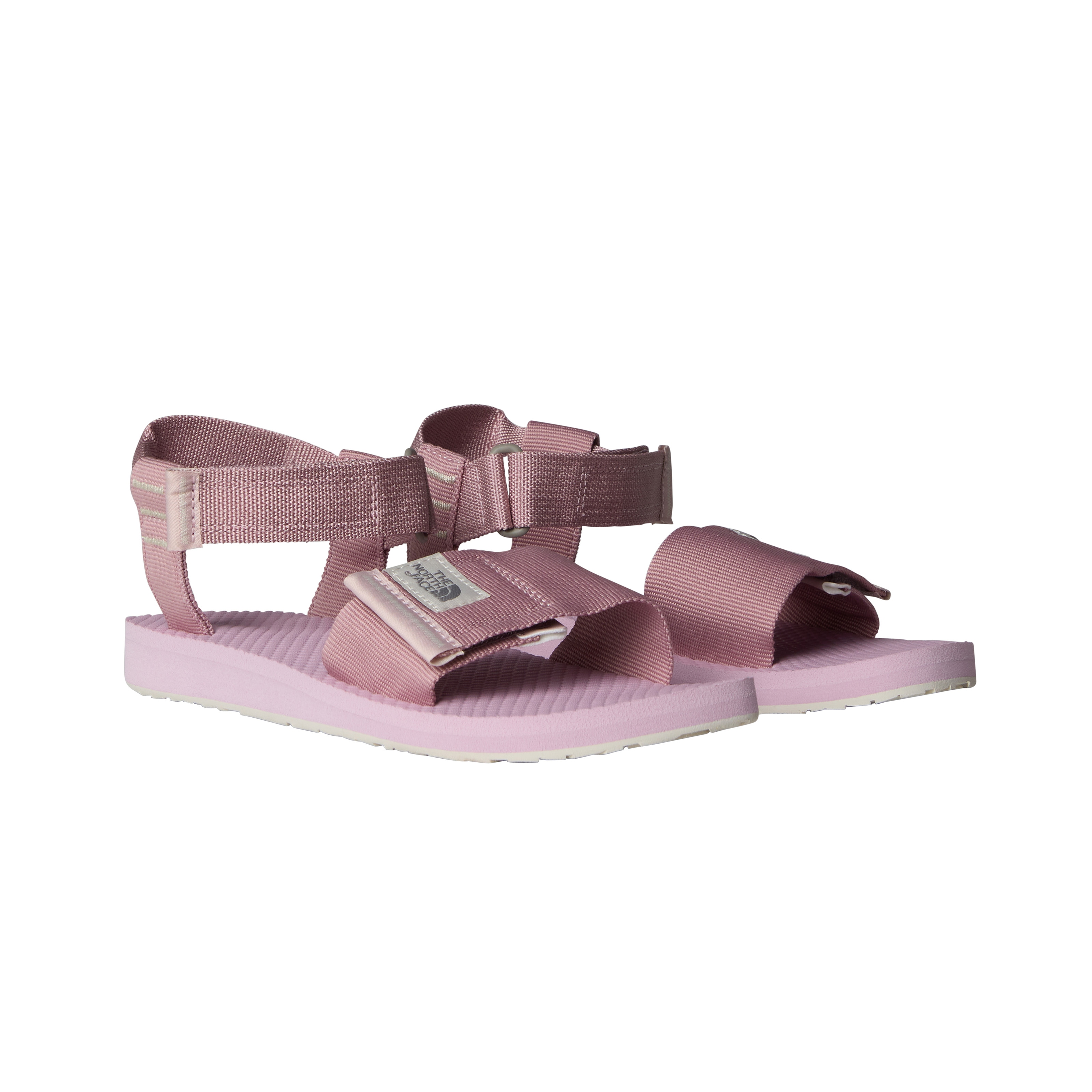 Outdoorsandale THE NORTH FACE "W SKEENA SANDAL II", Damen, Gr. 42, rosa (metal pink, calacatta), Textil, Schuhe Outdoorsandale, Trekkingsandale