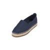 Espadrille MARC O'POLO "aus hochwertigem Canvas", Damen, Gr. 42, blau (navy), Obermaterial: 100% Baumwolle, unifarben, Schuhe