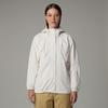 Regenjacke THE NORTH FACE "Antora Regenjacke für Damen", Damen, Gr. S, weiß dune, Obermaterial: 100% Polyester. Futter: 100% Polyester, sportlich, Jacken