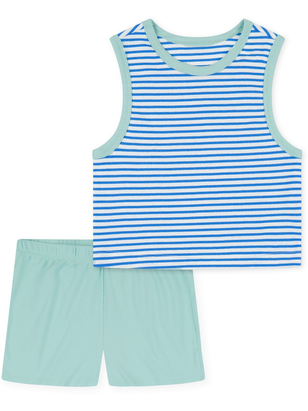 Schiesser Shorty Mädchen blau, 164 Image