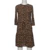 Tom Tailor Damen Kleid, Gr. 34, braun, kein Etikett