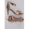 s.Oliver Damen Sandale, Gr. 36, gold, kein Etikett