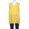 Selection by Ulla Popken Damen Bluse, Gr. 50, gelb, Viskose