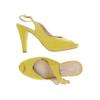 Alba Moda Damen Pumps, Gr. 39, gelb, Leder