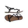 Tommy Hilfiger Damen Sandale, Gr. 38, schwarz, kein Etikett