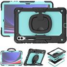 Custodia per tablet con manico portatile a motivo geometrico portapenne per Samsung Galaxy Tab S9 Plus S9 Ultra S8 Ultra.