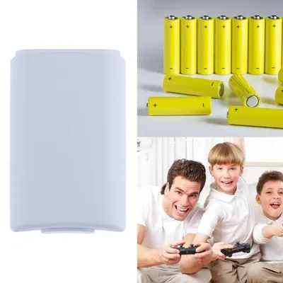 Abs Batterie Rückseite Abdeckung Fall mit Aufkleber Kunststoff Batterie pack Abdeckung Shell Spiel Image