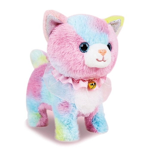 Welpen-Spielzeug für Kinder Spielzeughunde die laufen und bellen Gehender Hundespielzeug für Kinder mit Leine Interaktives plüschiges Welpen mit Fernbedienung für Mädchen und Jungen im Alter von 3-7 Image