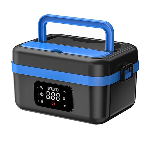 kabelloser elektrischer Lunchbox-Wärmer, 60 W, schnelle Erwärmung, auslaufsicher, 1 l Image