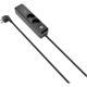 Hama - 00223188 Multipresa con interruttore Grigio-Nero Schuko 1 pz.