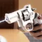 HUIQIBAO 2025 Summer Revolver Water Gun Toy Mechanical Continuous Water Gun Toys Boys Girls Outdoor Beach Water Toys Adult Gift