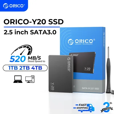 ORICO SATA III SSD 2.5” Internal Solid State Drive 3D NAND 512GB 1TB 2TB 4TB UP to 550MB/s for