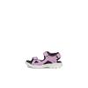 Riemchensandale ECCO "BIOM RAFT", Kinder, Gr. 30, rosa (altrosa), Lederimitat, Textil, sportlich, Schuhe, Sommerschuh, Sandalette, Kinderschuh mit Klettriemchen