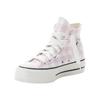 Sneaker CONVERSE "CHUCK TAYLOR ALL STAR LIFT", Gr. 39,5, vintage weiß, summit pink, Textil, sportlich, Schuhe