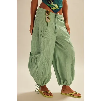 Rush Effect Parachute Pants at Free People in Hot Springs, Size: Large