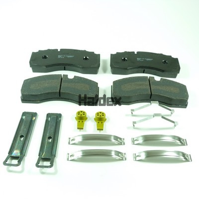 HALDEX Bremsbelagsatz, Scheibenbremse Universal für KRONE SAF GIGANT 703010372 550018797 3057001400 96306 Image