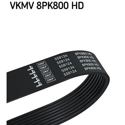SKF Universal für VOLVO 978207 VKMV 8PK800 HD Image