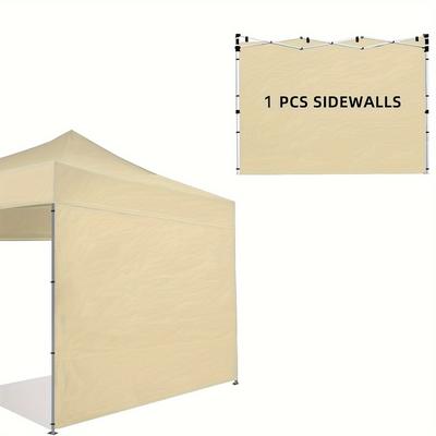 TEMU 1 Outdoor Awning With Pop- Walls, Suitable For Instant Canopy Tent Gazebo Shade Blockage And Wind Protection (metal Structure Not Included) Image