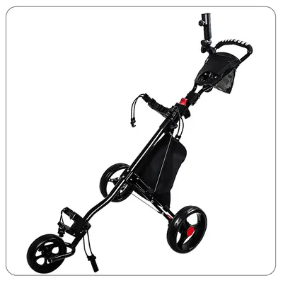 Electric Push Golf Trolley Golf Buggy Golf Cart With Lithium Battery Lead Acid Battery 12V