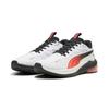 Laufschuh PUMA "X-CELL LIGHTSPEED", Gr. 42,5, puma weiß, glowing rot, Textil, sportlich, Schuhe