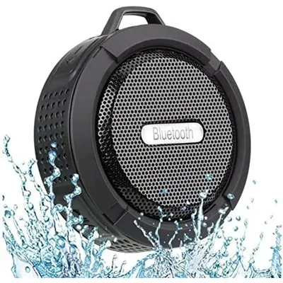 Wasserdichter Bluetooth-Lautsprecher für den Außenbereich, kabelloser tragbarer Mini-Dusch reise Image