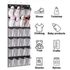 28 Gitter über Tür Schuh Organizer Rack Schrank hängen Aufbewahrung halter Kleiderbügel Tasche große Netz taschen Rack Halter Kleiderbügel