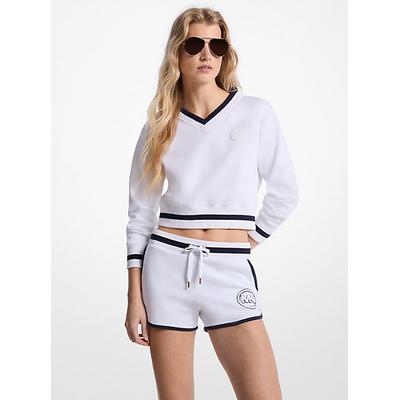 Michael Kors Cotton Blend Knit Sweater