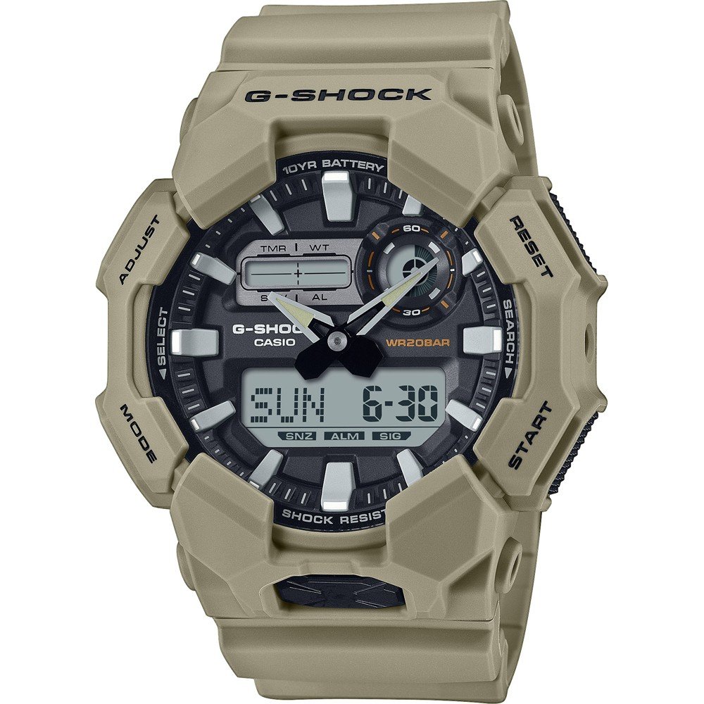 Casio G-Shock Herren Grün Uhr GA-010-5AER Image