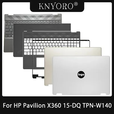 New for HP Pavilion X360 15-DQ TPN-W140 LCD Back Cover Front Bezel Palmrest Keyboard Cover Bottom