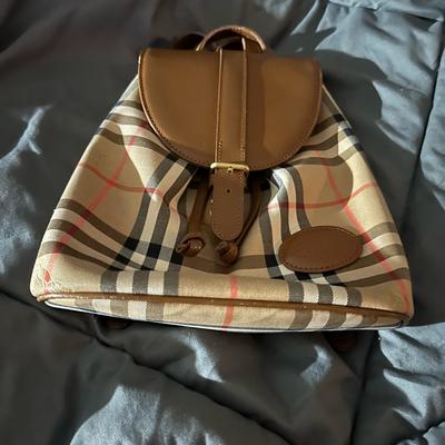 Burberry Bags | Burberrys Tan And Brown Women's Backpack | Color: Brown/Tan | Size: Os