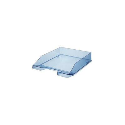 Briefablage klassik din A4 din C4 Polystyrol Farbe: blau transparent Image