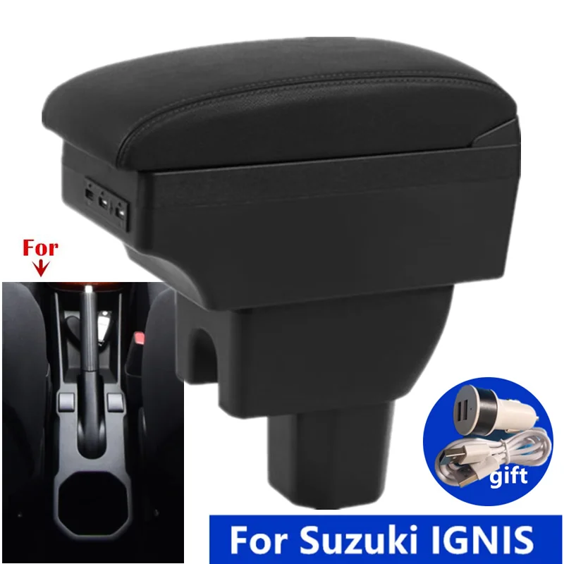 Für Suzuki IGNIS Armlehne box Für Suzuki Ignis Auto Armlehne box Lagerung Box Innen Gewidmet Retrofit Auto Zubehör Image