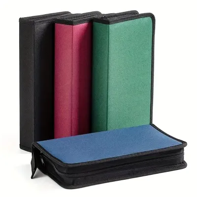 Oxford Cloth CD Case, Can Hold 80 Discs, Keep Your Discs Organized with for Cars, Home, And Travel