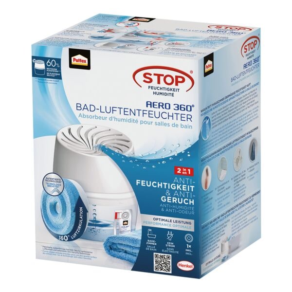 Pattex Bad-Luftentfeuchter »AERO 360°« Image