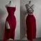 2025 Abito da donna Elegante moda Bellissimo abito da donna Sexy aderente da donna senza maniche