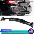 Magickit Diffusore Posteriore per BMW Serie 4 32/F33/F36 2014-2020 Splitter Posteriore Labbro Paraurti Posteriore Diffusore Labbro Paraurti Proteggi Bodykit