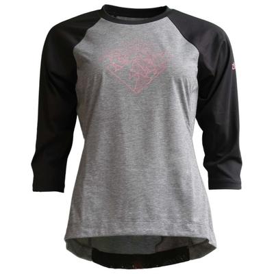 Zimtstern - Women's Pureflowz Shirt 3/4 - Radtrikot Gr S grau Image
