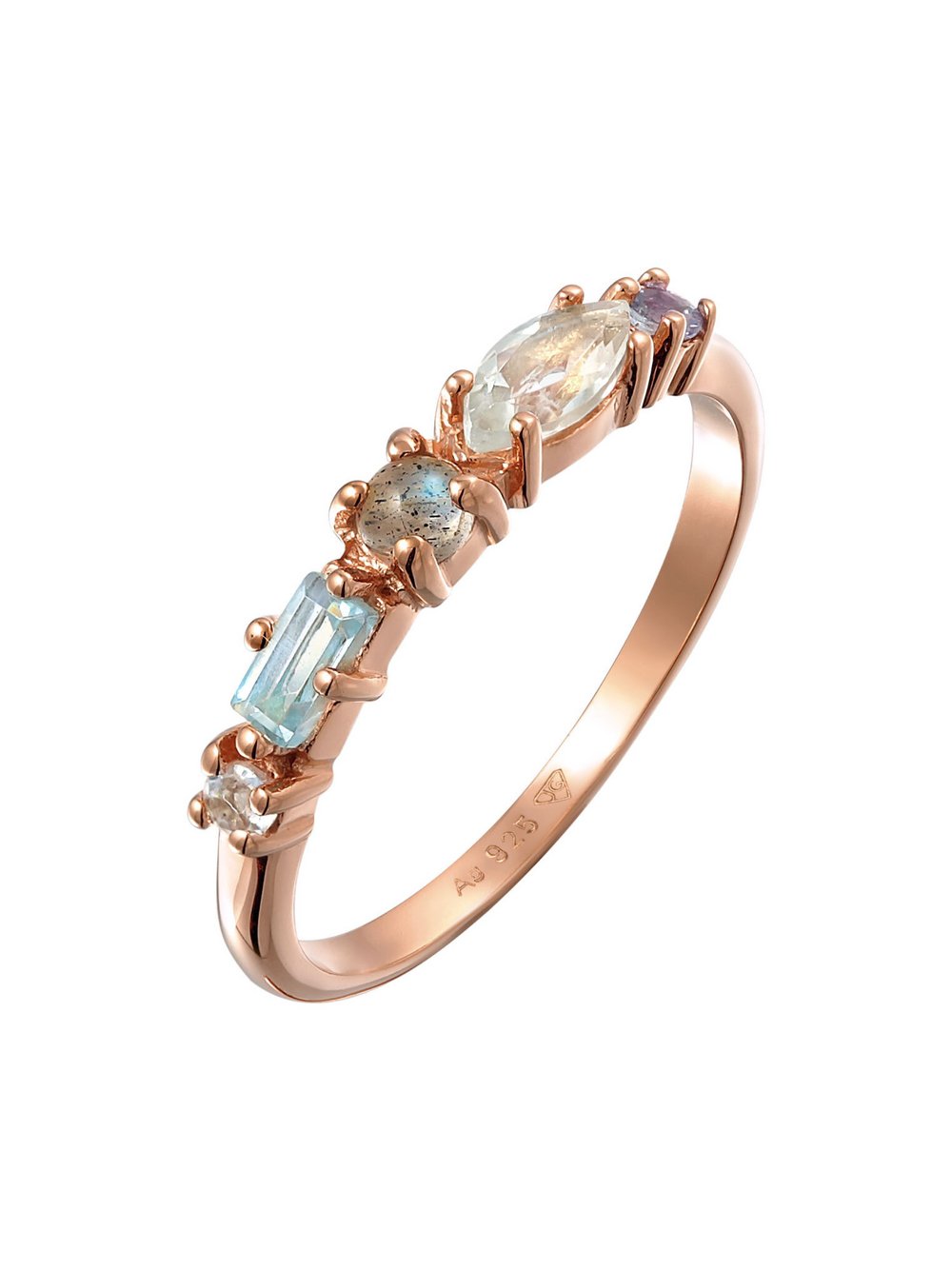 Elli PREMIUM Ring Damen roségold, 54 Image
