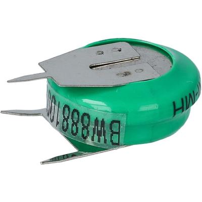 NiMH Ersatz Knopfzellen-Akku Typ V80H 3-Pins 80mAh 1,2V kompatibel mit Modellbau-Akkus, Image