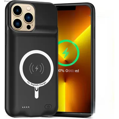 10000mAh Battery Charger Case For iPhone 13 Pro Wireless Charging Power Bank Magnetic Charging Cover For Magsafe Battery Pack