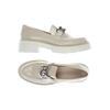 Marco Tozzi Damen Halbschuh, Gr. 40, beige, Kunstleder