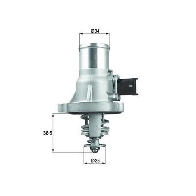 Mahle Thermostat, Kühlmittel [Hersteller-Nr. TM41105] für Alfa Romeo, Chevrolet, Fiat, Opel, Vauxhall Image