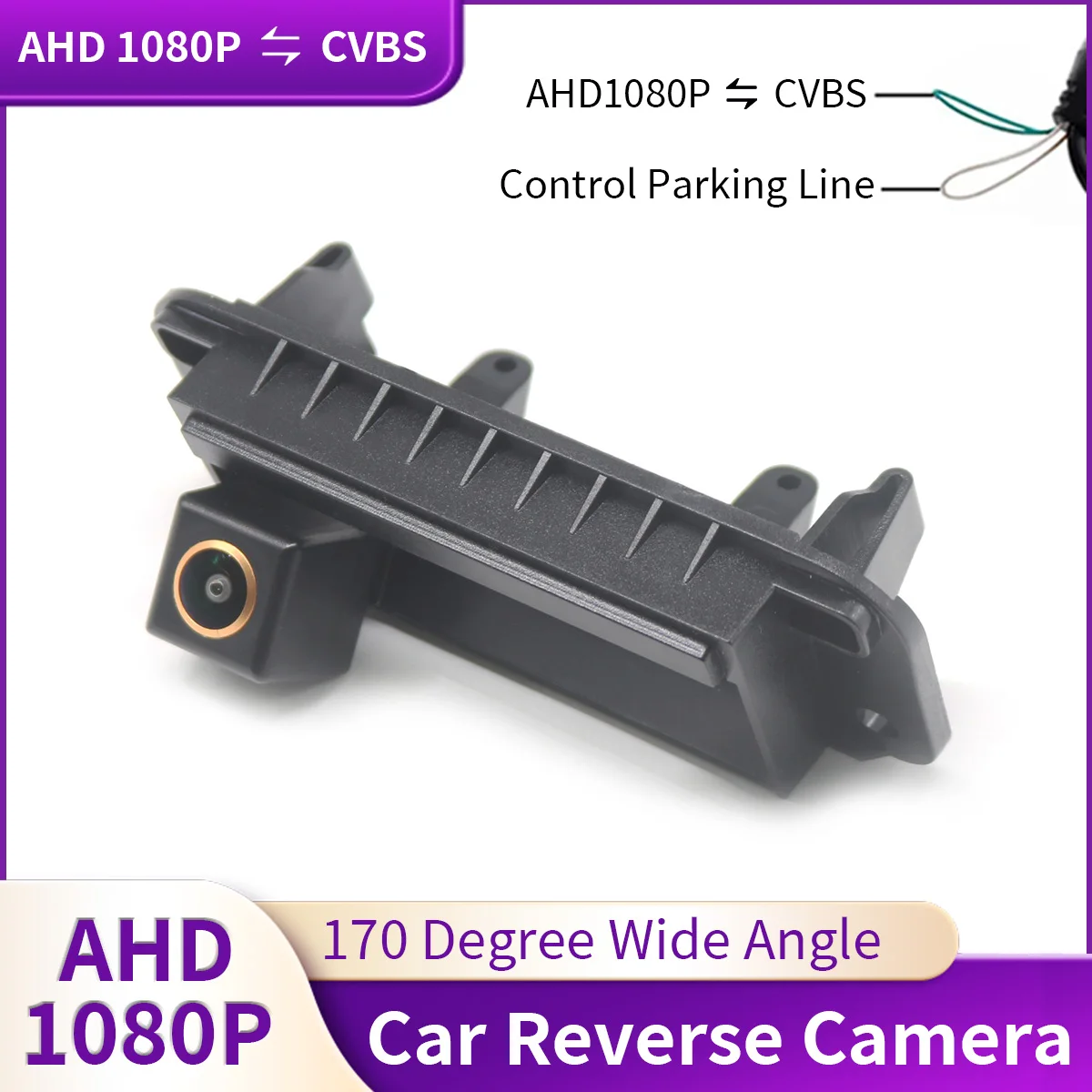 AHD 1080P Fahrzeug Stamm Griff Rückansicht Reverse Kamera Für Mercedes Benz C Klasse C180 C200 C260 MB W204 s204 W212 Image